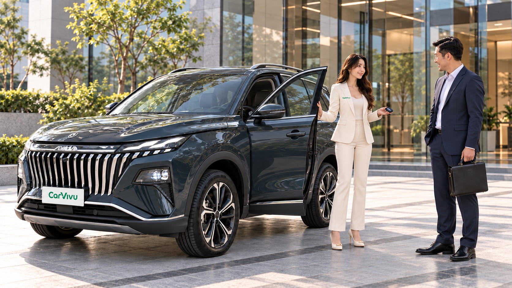 Ảnh minh họa dịch vụ giao xe CarVivu