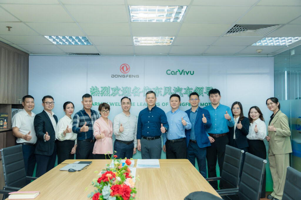 Dongfeng kí kết cùng carvivu